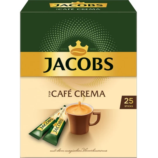 Typ Café Crema Sticks 25ST 45G 1 Typ Café Crema Sticks 25ST 45G