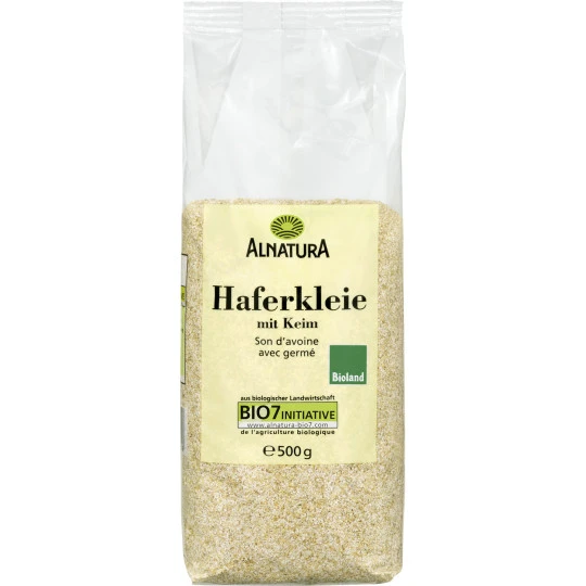 Bio Haferkleie Mit Keim 500G 1 Bio Haferkleie Mit Keim 500G