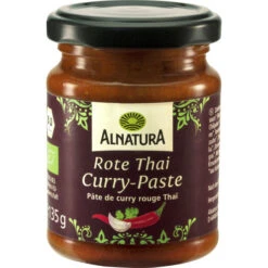 Bio Rote Thai Curry-Paste 135G