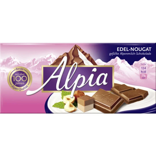 Edel Nougat Schokolade 100G 1 Edel Nougat Schokolade 100G