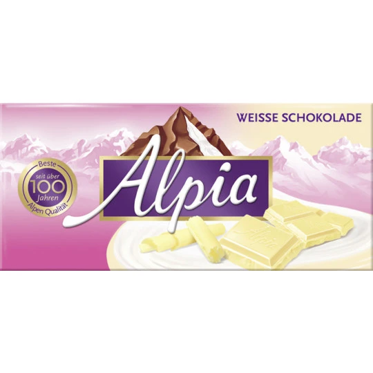 Weisse Schokolade 100G 1 Weisse Schokolade 100G