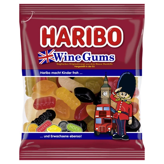 Haribo Wine Gums 175G 1 Haribo Wine Gums 175G