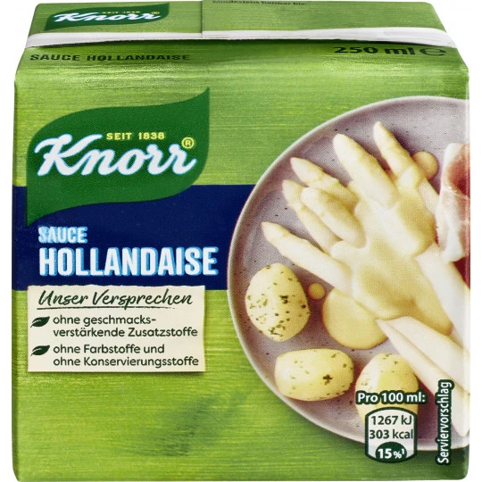 Knorr Sauce Hollandaise 250ML 1 Knorr Sauce Hollandaise 250ML