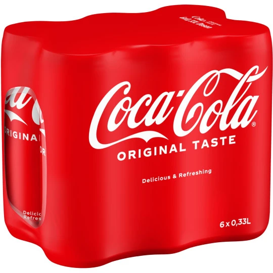 Coca-Cola 6x 0,33L 1 Coca-Cola 6x 0,33L