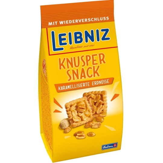 Knusper Snack Karamelisierte Erdnüsse 175G 1 Knusper Snack Karamelisierte Erdnüsse 175G