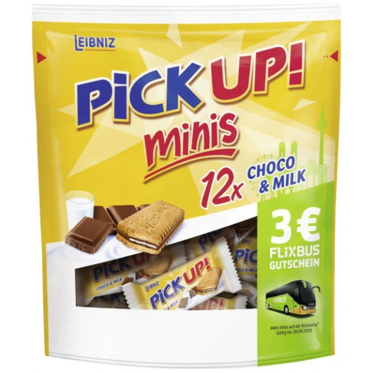 Pick UP! Mini Choco & Milk 127G 1 Pick UP! Mini Choco & Milk 127G