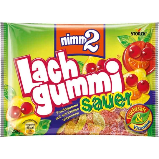 Lachgummi Sauer 250G 1 Lachgummi Sauer 250G