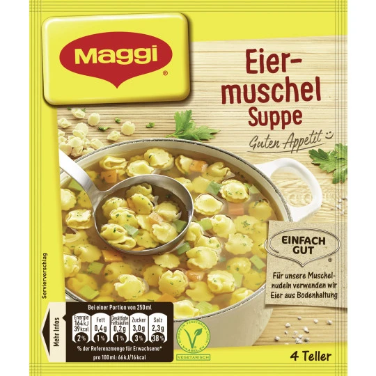 Guten Appetit! Eiermuschel-Suppe Ergibt 1L 1 Guten Appetit! Eiermuschel-Suppe Ergibt 1L