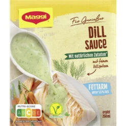 Für Genießer Dill Sauce Fettarm Ergibt 250ML