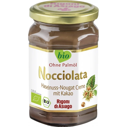 Di Asiago Bio Nocciolata Nuss-Nougat-Aufstrich 270G 1 Di Asiago Bio Nocciolata Nuss-Nougat-Aufstrich 270G