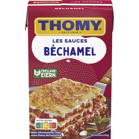 Les Sauces Béchamel 250ML 1 Les Sauces Béchamel 250ML