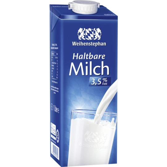 Haltbare Milch 3,5% 1L 1 Haltbare Milch 3,5% 1L