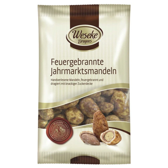 Feuergebrannte Jahrmarktsmandeln 125 G 1 Feuergebrannte Jahrmarktsmandeln 125 G